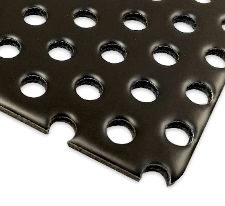 パンチング仕様のアルミ複合板