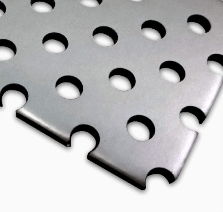 パンチング仕様のアルミ複合板